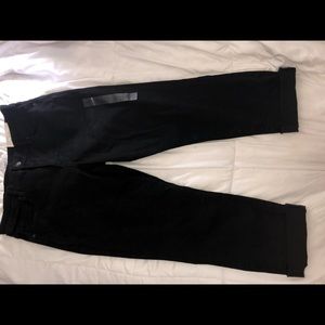 High Rise Skinny Black Jeans